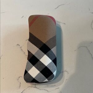 Burberry Checkered Sunglasses Case